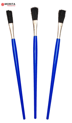 Flua a cerda plástica do grupo do punho da escova + fluxo de aplicação preto ou azul plástico ou colagem do comprimento 195mm em comum e em linhas