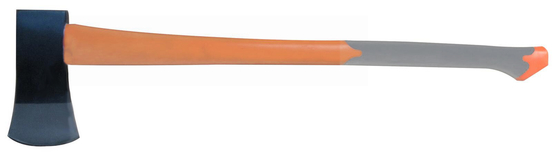 Aço de derrubada com alça de fibra de vidro BS2945 Resina Epoxi padrão torna a cabeça e o alça do machado firmes