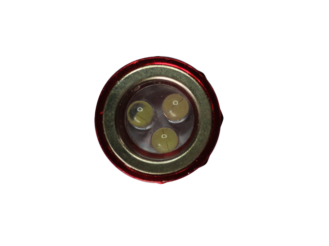 Lanterna elétrica magnética telescópica com 3 o ímã macio ajustável do pescoço das lâmpadas 360-Degree do diodo emissor de luz na colheita de iluminação vermelha de ambos os fins