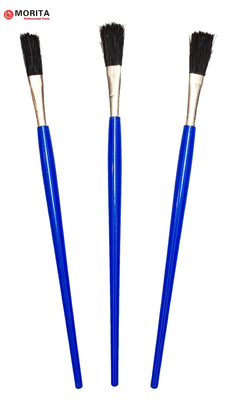 Pincel de fluxo manuseio de plástico ferramentas de encanamento conjunto de borracha comprimento de plástico 195mm aplicando fluxo ou cola em juntas e fios