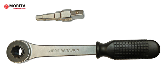 Chave de tubulação Radiador Ratchet Spanner Set Cr-V aço comprimento 270mm / 10,5 " 2 em 1 cabeça