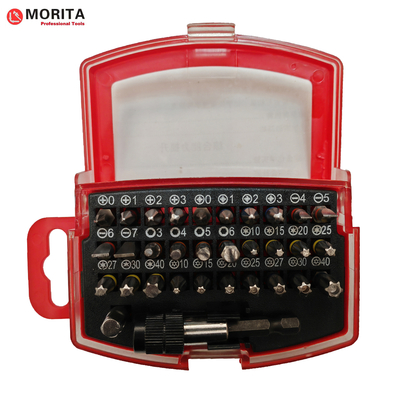 Servidor de fenda e conector 32 peças S2/CR-V aço S2 material é ideal para brocas a motor e impulsionadores de impacto