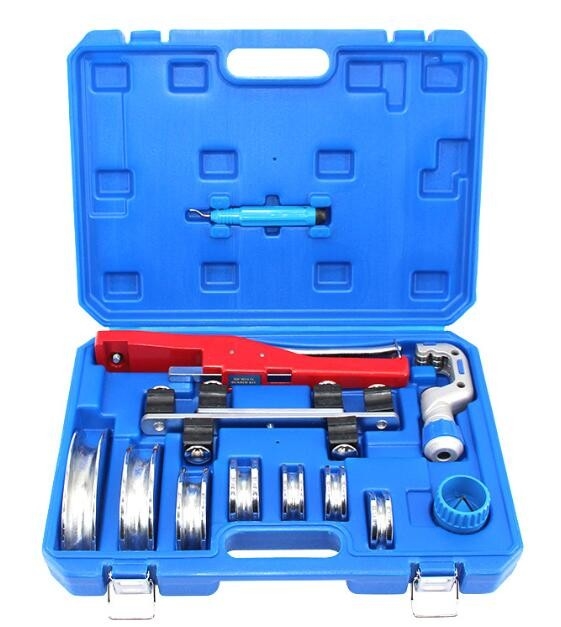 Kit de flexão multi-tubo 90 graus 6,8,10,12,16,19,22 mm, 1/4'', 5/16'', 3/8'', 1/2'', 5/8'', 3/4'', 7/8&quot; Liga de alumínio