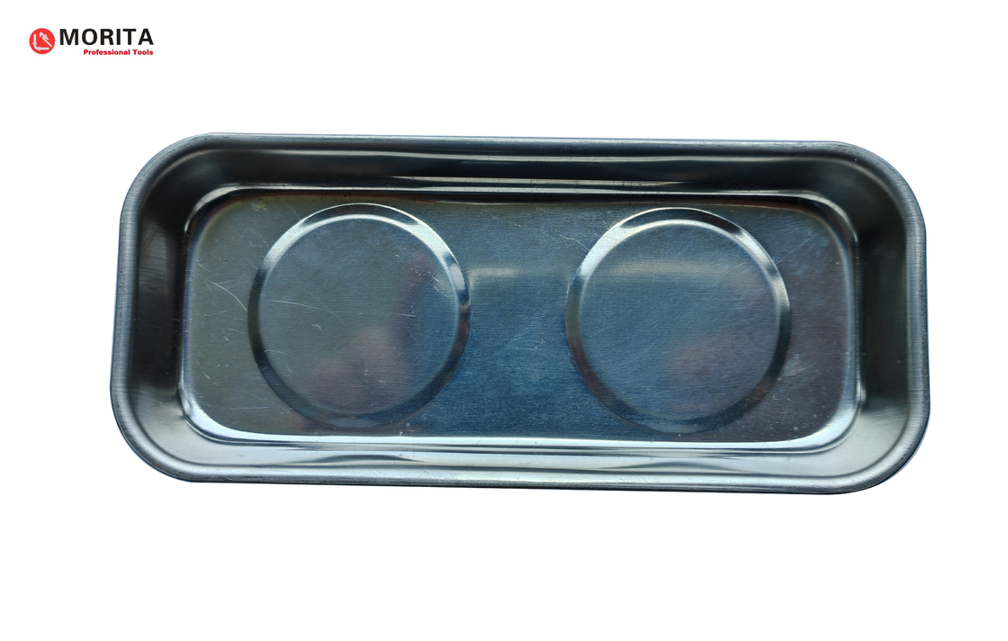Ferramentas de encanamento Rectangular Magnetic Bowl aço inoxidável 150 * 65mm Segurança para parafusos, porcas, parafusos e peças