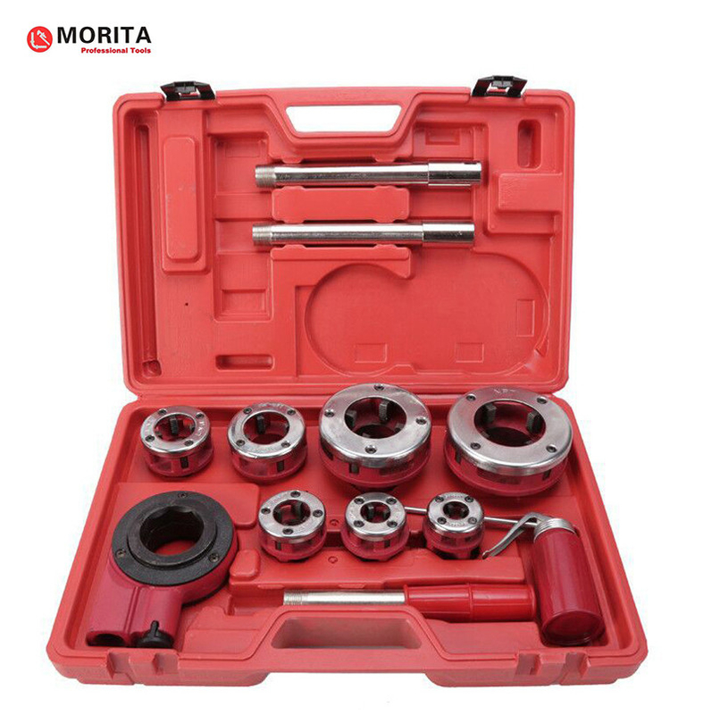 Kit de ferramentas para enrolar tubos de ratchet de ferro fundido, aço ligado, tubos de gás ou tubos de ferro galvanizado