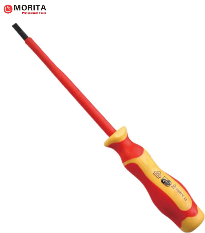 Ferramentas de mão isoladas Parafuso VDE Phillips Pozi Slotted Tip Cromo Vanádio Aço 1000 V AC Alta dureza com ímã