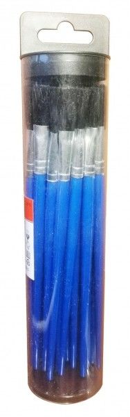 Ferramentas de encanamento Tubos de plástico com pendurador Escovas de fluxo a granel com alça de plástico azul 25 Pcs